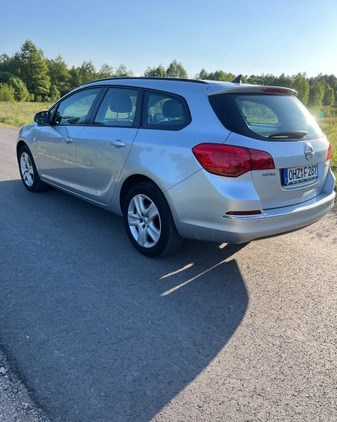 Opel Astra cena 27999 przebieg: 181000, rok produkcji 2015 z Zagórów małe 352
